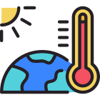 global warming icon