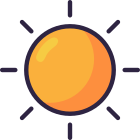 Sun icon