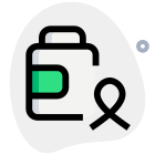 Medication for the cancer and other deadly disease bottle icon