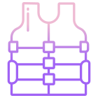 外部救生背心-海洋生命-icongeek26-轮廓渐变-icongeek26 icon