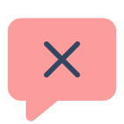 Delete Message icon