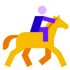 Montar a caballo icon