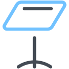 Laptopständer icon