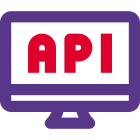 API in computer is programmed for graphical user interface icon