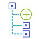 Unterknoten hinzufügen icon