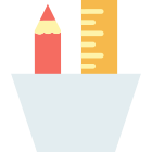 pen stand icon