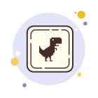 Steve-Jumping-Dino icon