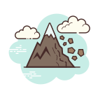 Landslide icon