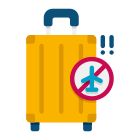 No Travelling icon