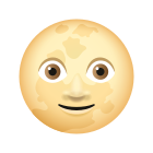 보름달 얼굴 icon