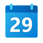 Kalender 29 icon