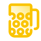 Tasse de bière bavaroise icon