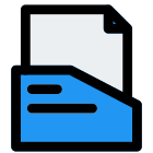 Documents collection for day boarding school and collage icon