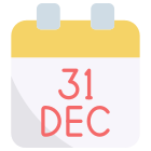 31 December icon