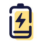 충전 중-빈 배터리 icon