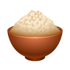 emoji de arroz cozido icon
