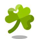 Trébol de tres hojas icon