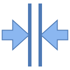 Fusionner verticalement icon