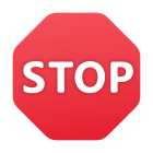 Segnale di stop icon