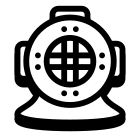 Шлем дайвера icon