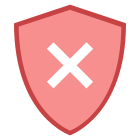 Supprimer Shield icon