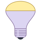 Mirrored Reflector Bulb icon