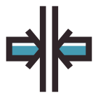 Fusionner verticalement icon