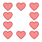 Heart Border icon