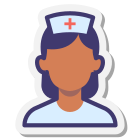 간호사-여성-피부-유형-2 icon