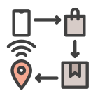 Logistic Path icon