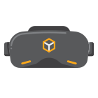 external-vr-glass-gaming-ecommerce-flaticons-flat-flat-icons icon