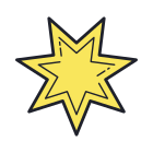 별 모양 icon