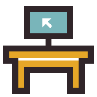 PC on Desk icon