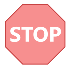 Stoppschild icon