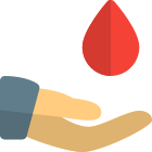 All types of blood available at blood banks icon