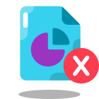 Supprimer un rapport de diagramme circulaire icon