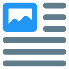 Document image attachment setting page-layout position interface icon