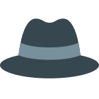 chapeau de détective icon