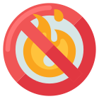 Flammable Sign icon