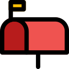 Private residential mailbox icon