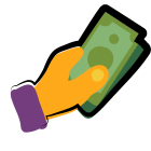 Cash in Hand icon