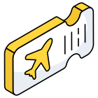 Passagem aérea icon