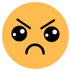 unhappy icon