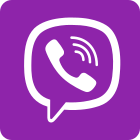 外部-viber-徽标-带手机接收器-聊天气泡-徽标-颜色-tal-revivo icon