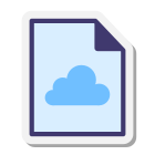 archivo en la nube icon