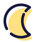 Symbole de la lune icon