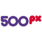 500px image hosting and stock pictures website icon
