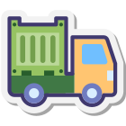 Camion container icon