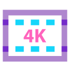 4K icon