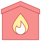 Feuerwehrstation icon